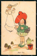Artist Signed Mabel Lucie Attwell Children Pictureland WHITE BACK pc KF7332 – fronte
