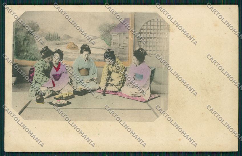 Japan Geisha postcard KS0395 – fronte