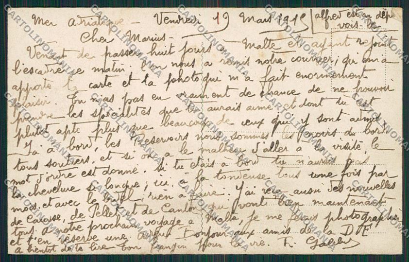 Malta postcard KS0444 – retro