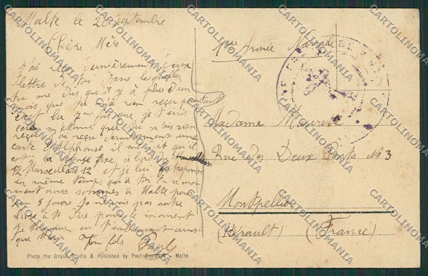 Malta postcard KS0445 – retro