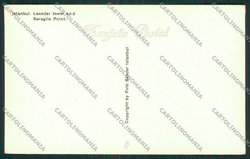 Turkey Constantinople Real Photo postcard KS0462 – retro