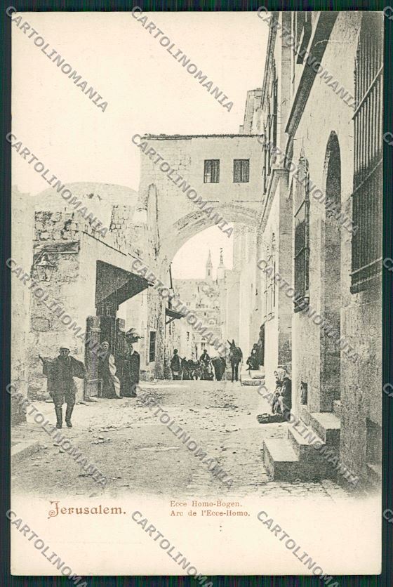 Israel Palestine Jerusalem postcard KS0483 – fronte