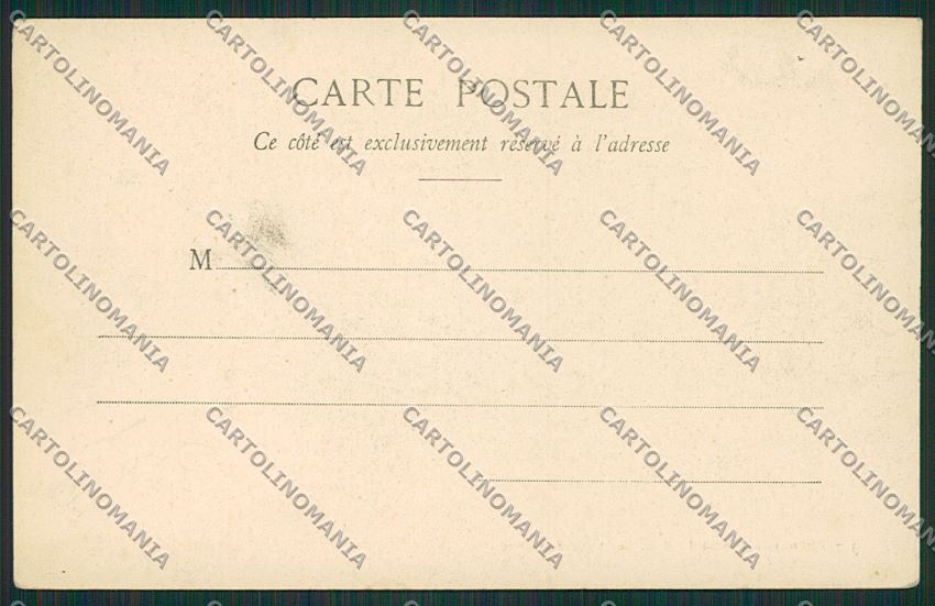 France Mont Cenis Moncenisio Italia postcard KS0586 – retro