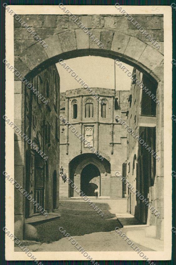 Greece Rodi Egeo Stamp postcard KS0673 – fronte