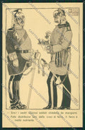 WW1 WWI Propaganda De Murtas German Kaiser SOFT CORNER CREASE postcard KS0822 – fronte