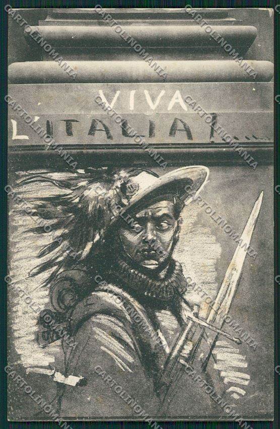 WW1 WWI Propaganda Piccioli Birreria Paszkowsi Firenze Bersaglieri PC KS0936 – fronte