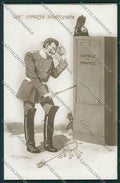WW1 WWI Propaganda German Kaiser Meschini Real Photo postcard KS1046 – fronte