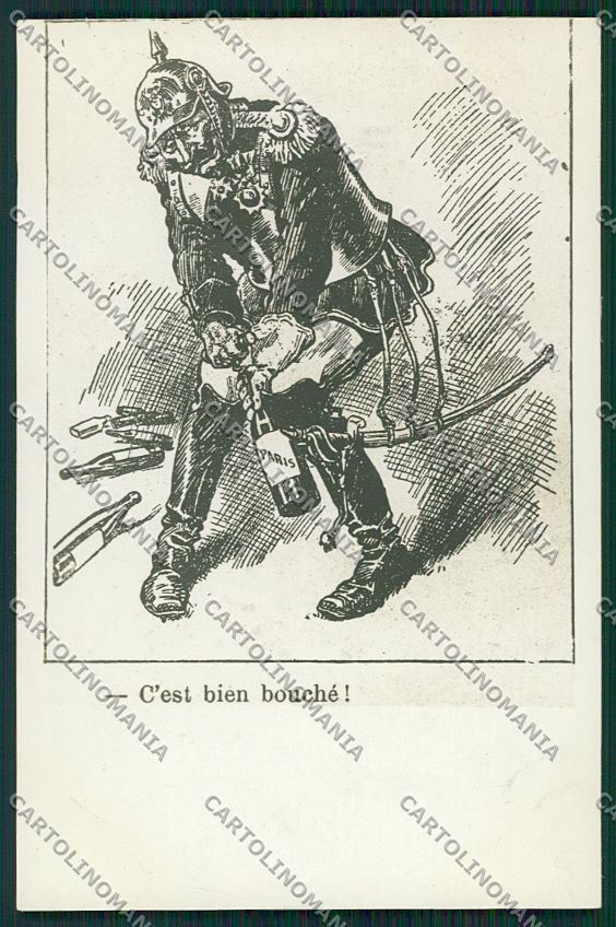 WW1 WWI Propaganda German Kaiser Real Photo postcard KS1071 – fronte
