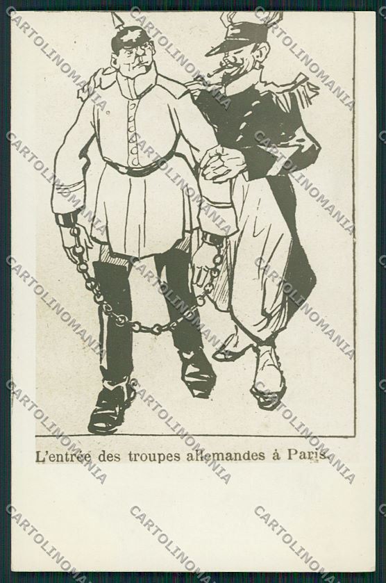 WW1 WWI Propaganda German Kaiser Real Photo postcard KS1124 – fronte