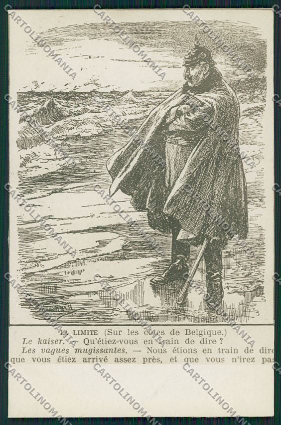 WW1 WWI Propaganda German Kaiser Real Photo postcard KS1142 – fronte