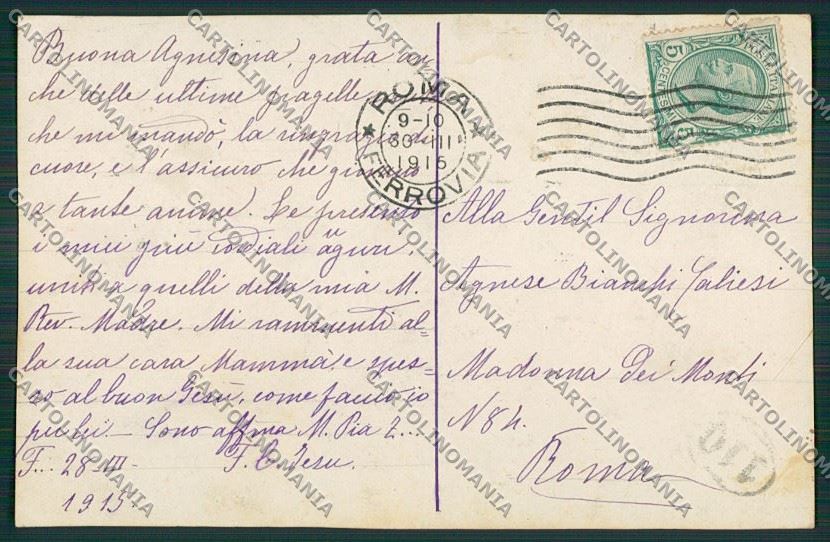 WW1 WWI Propaganda Angel Mastroianni Real Photo postcard KS1318 – retro
