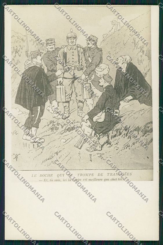 WW1 WWI Propaganda French Real Photo postcard KS1325 – fronte
