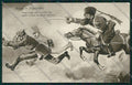 WW1 WWI Propaganda Russia German Kaiser Opera Real Photo Dody postcard KS1403 – fronte