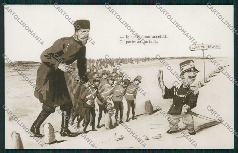 WW1 WWI Propaganda Savoia Real Photo postcard KS1404 – fronte