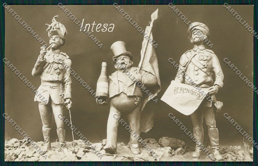 WW1 WWI Propaganda France Real Photo postcard KS1488 – fronte