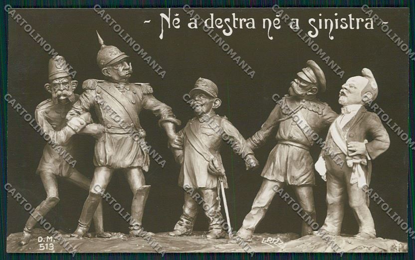 WW1 WWI Propaganda Savoia German Kaiser Real Photo postcard KS1491 – fronte