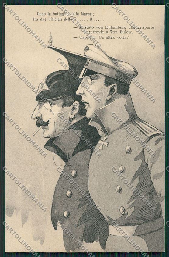 WW1 WWI Propaganda German Kaiser postcard KS1731 – fronte