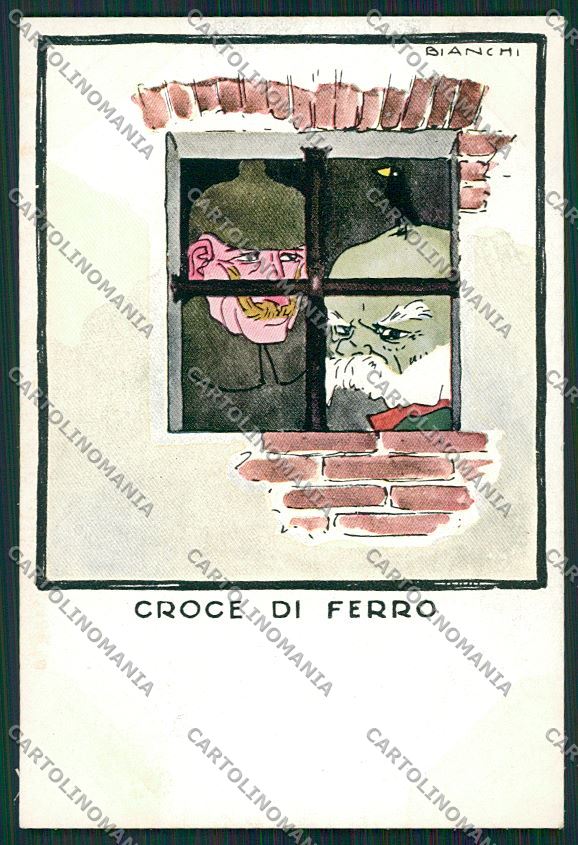 WW1 WWI Propaganda German Kaiser Bianchi postcard KS1791 – fronte