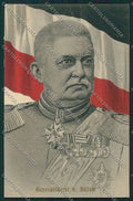 WW1 WWI Propaganda German Kaiser Military Bulow Flag postcard KS1879 – fronte