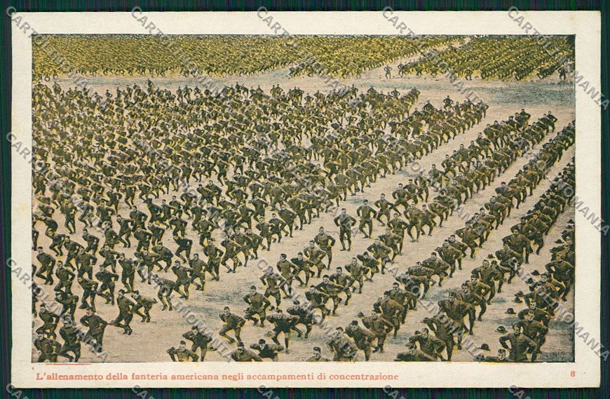 WW1 WWI Propaganda American Soldier postcard KS2032 – fronte