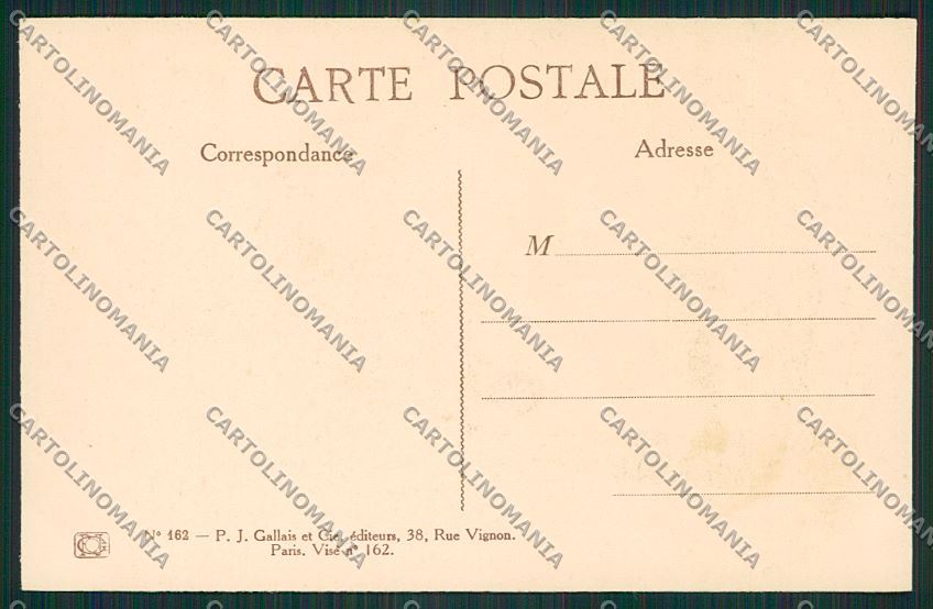 WW1 WWI French Propaganda Forain postcard KS2096 – retro