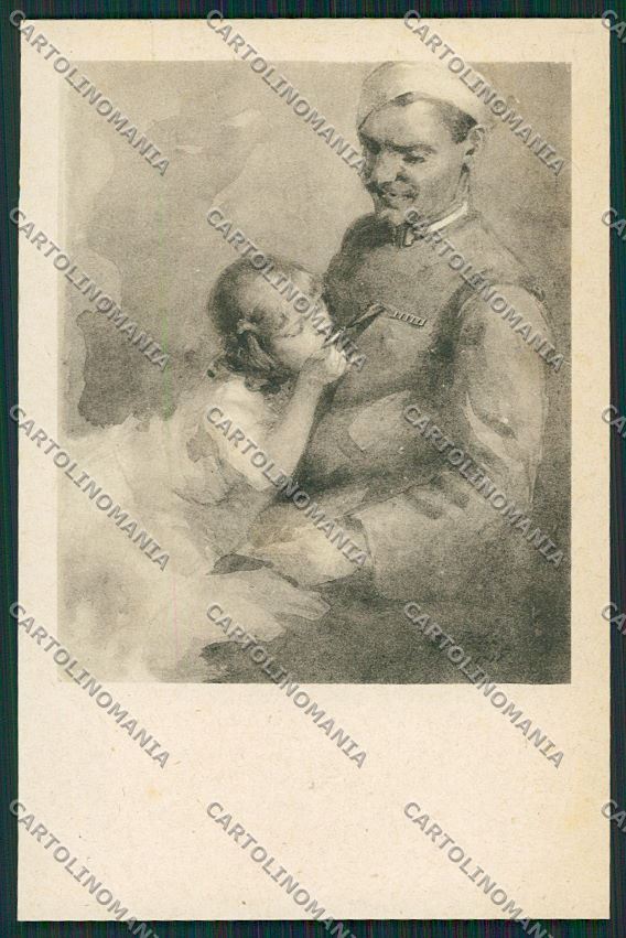 WW1 WWI Propaganda Pizio Comando II Armata postcard KS2400 – fronte