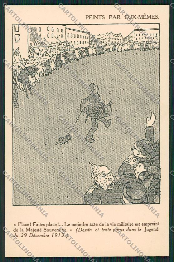 WW1 WWI Propaganda Anti German Jugend postcard KS2433 – fronte
