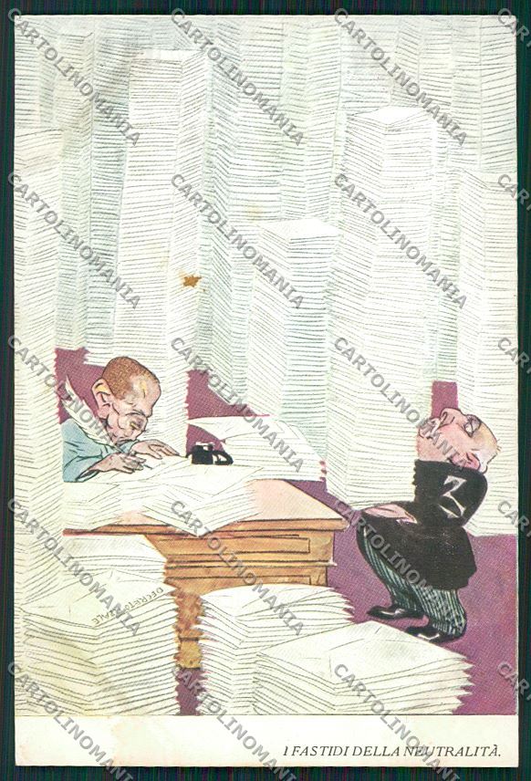 WW1 WWI Propaganda Savoia postcard KS2503 – fronte