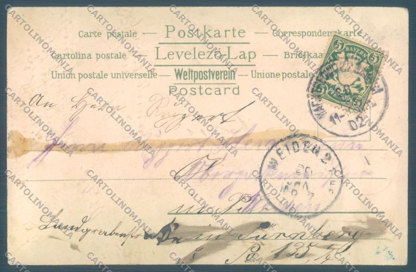 Military Anglo Boer War Transvaal CREASED postcard cartolina KS2932 – retro