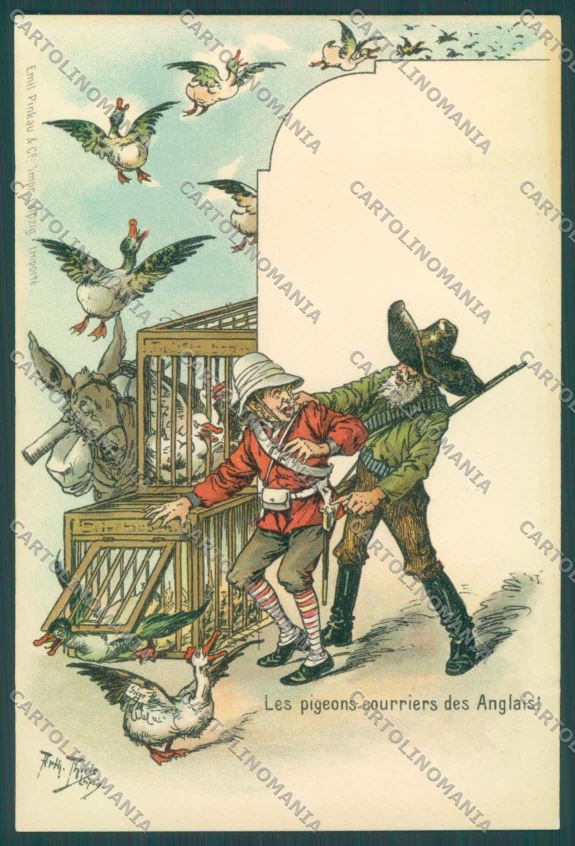 Military Anglo Boer War Transvaal Thiele postcard cartolina KS2955 – fronte