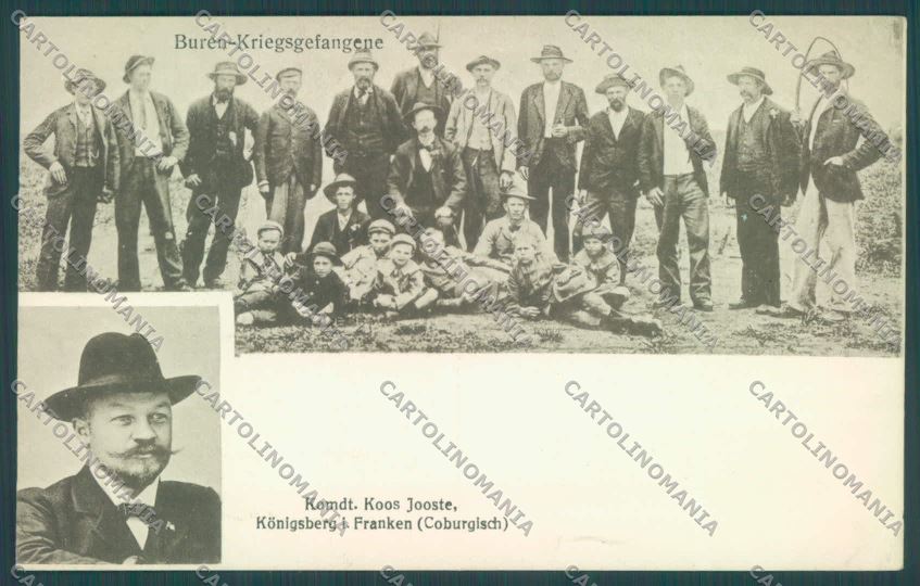 Military Anglo Boer War Transvaal Jooste postcard cartolina KS2956 – fronte