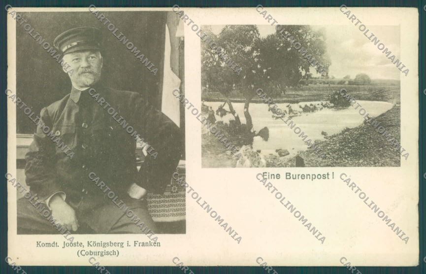 Military Anglo Boer War Transvaal Jooste postcard cartolina KS2957 – fronte