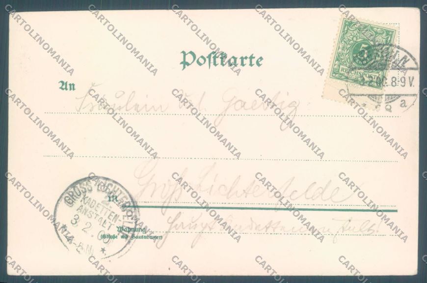 Military Anglo Boer War Transvaal Kleinhempel postcard cartolina KS2962 – retro