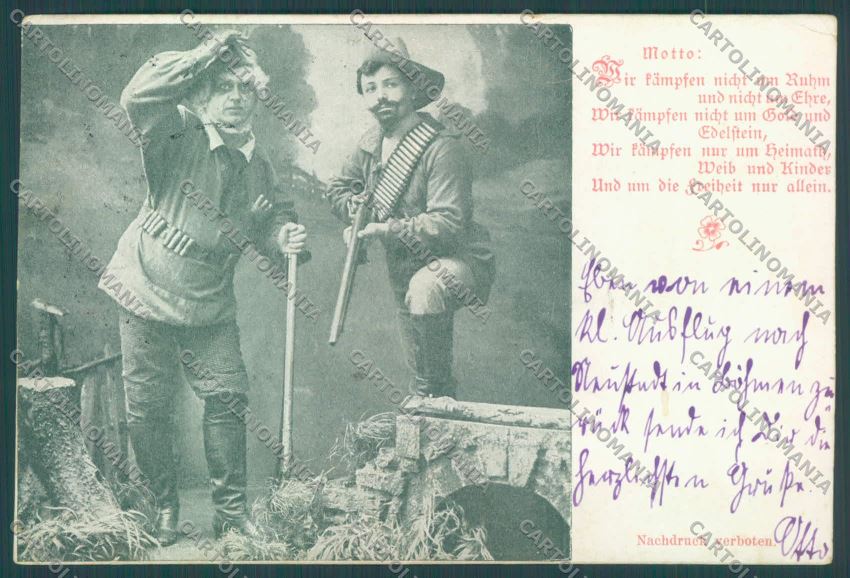 Anglo Boer War Transvaal CORNER CREASED postcard cartolina KS2963 – fronte