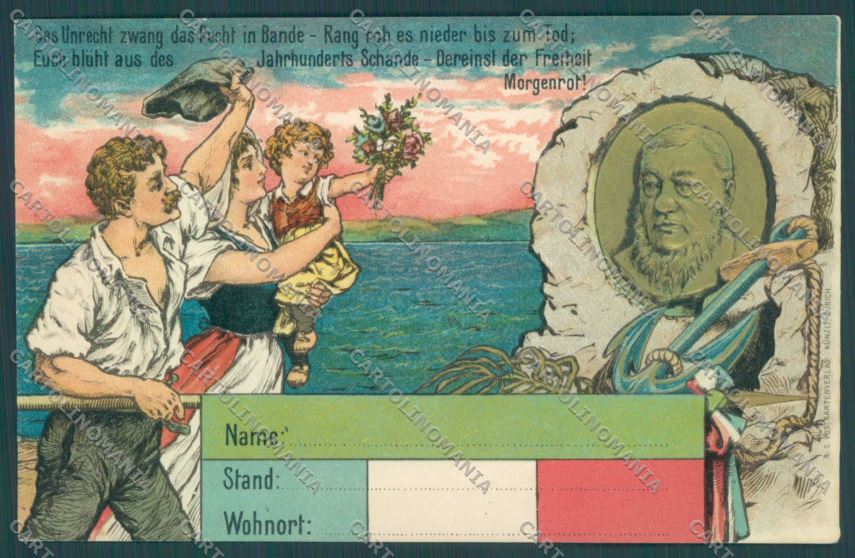 Anglo Boer War Transvaal Kruger Thiele PIN HOLE postcard cartolina KS2980 – fronte