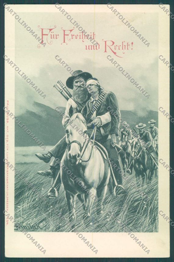 Anglo Boer War Transvaal Mailick postcard cartolina KS3011 – fronte