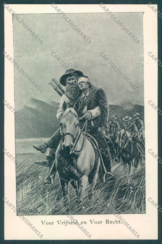 Anglo Boer War Transvaal Mailick postcard cartolina KS3012 – fronte