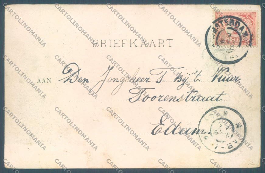 Anglo Boer War Transvaal De Wet Botha De La Rey postcard cartolina KS3060 – retro