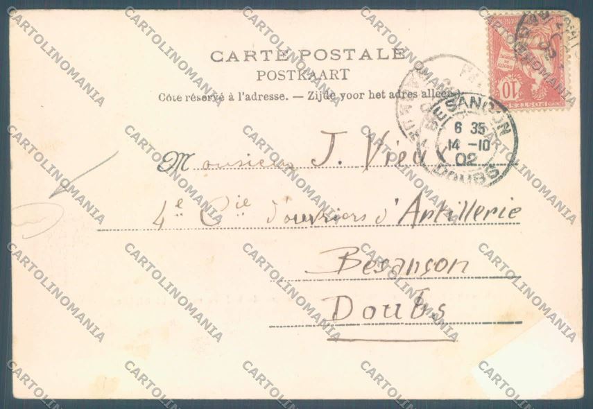 Anglo Boer War Transvaal Botha Wet REPAIRED TEARS postcard cartolina KS3069 – retro