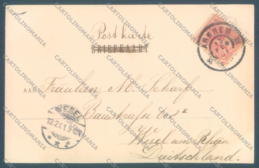 Anglo Boer War Transvaal De Wet postcard cartolina KS3099 – retro