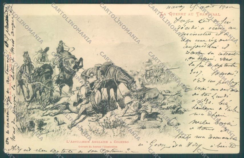 Anglo Boer War Transvaal Colenso LITTLE TEAR postcard cartolina KS3203 – fronte