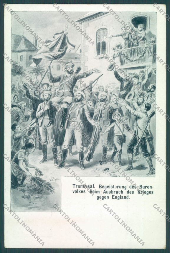 Anglo Boer War Transvaal postcard cartolina KS3211 – fronte