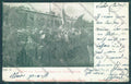 Anglo Boer War Transvaal Johannesburg Train CREASES postcard cartolina KS3219 – fronte