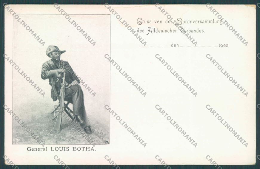 Anglo Boer War Transvaal Louis Botha postcard cartolina KS3243 – fronte