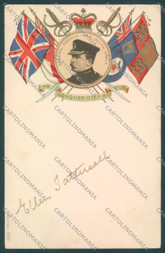 Anglo Boer War Transvaal Flag postcard cartolina KS3245 – fronte