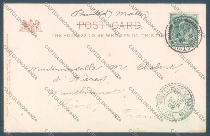 Anglo Boer War Transvaal Peace Kitchener Pretoria Tuck postcard cartolina KS3262 – retro