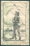 Anglo Boer War Transvaal CORNER CREASE postcard cartolina KS3319 – fronte