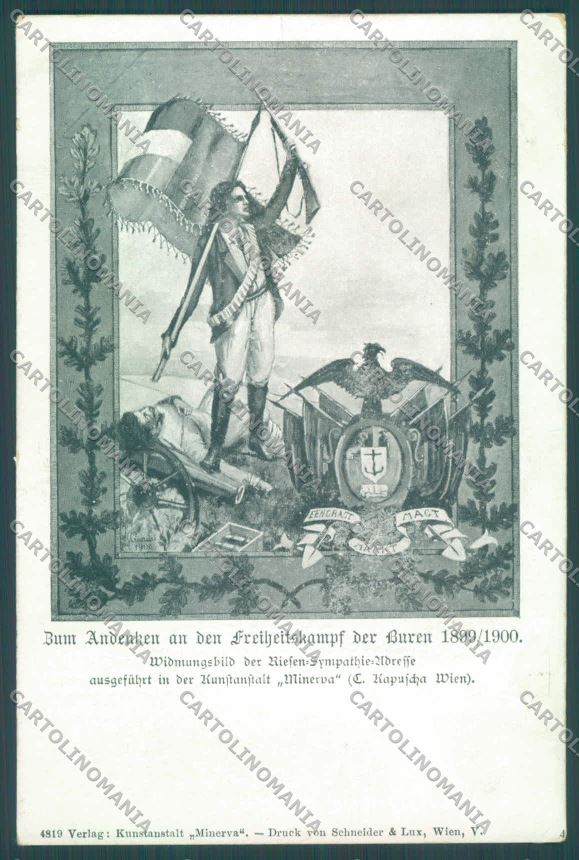 Anglo Boer War Transvaal postcard cartolina KS3328 – fronte