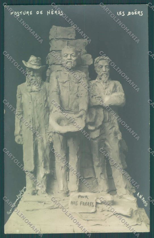Anglo Boer War Transvaal Photo postcard cartolina KS3339 – fronte