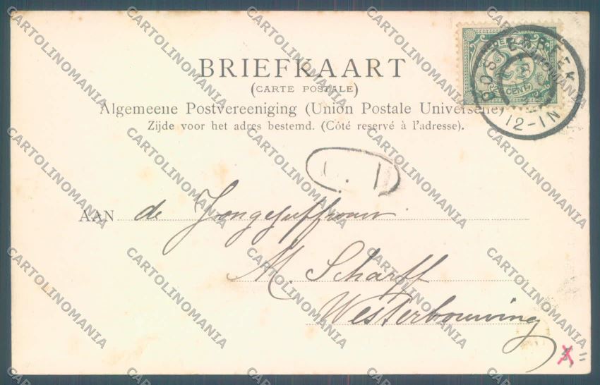 Anglo Boer War Transvaal Kruger postcard cartolina KS3382 – retro